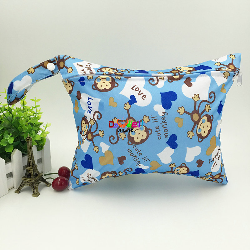 Tasche Mini Nass Trocken Taschen Wasserdichte Niedliche Design Babywindel WickelTasche Tragbare Designer Mama Baby