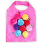 Neue Art Und Weise Rose Blumen Wiederverwendbare Faltbare Einkaufstasche Reise Grocery Taschen Trage