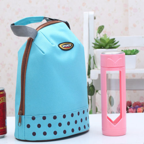 1 stück Heißer Damen Tragbare Insulated Thermische Kühler Eis Mittagessen Box Lagerung Von Lebensmittel