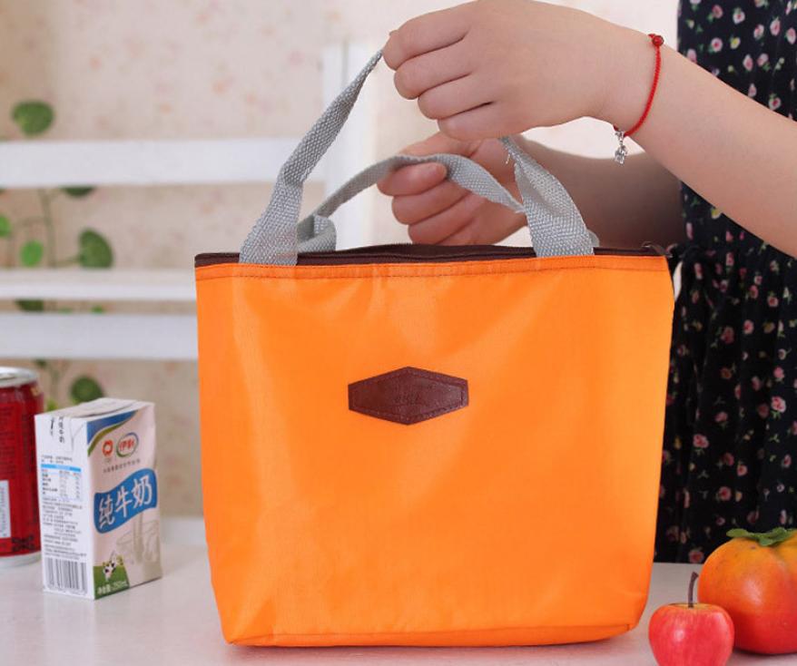 Oxford Wasserdichte Portable Picknick Isoliert Frischhaltedose Tote Große Lunch Bag Lancheira Termica Lunchbox