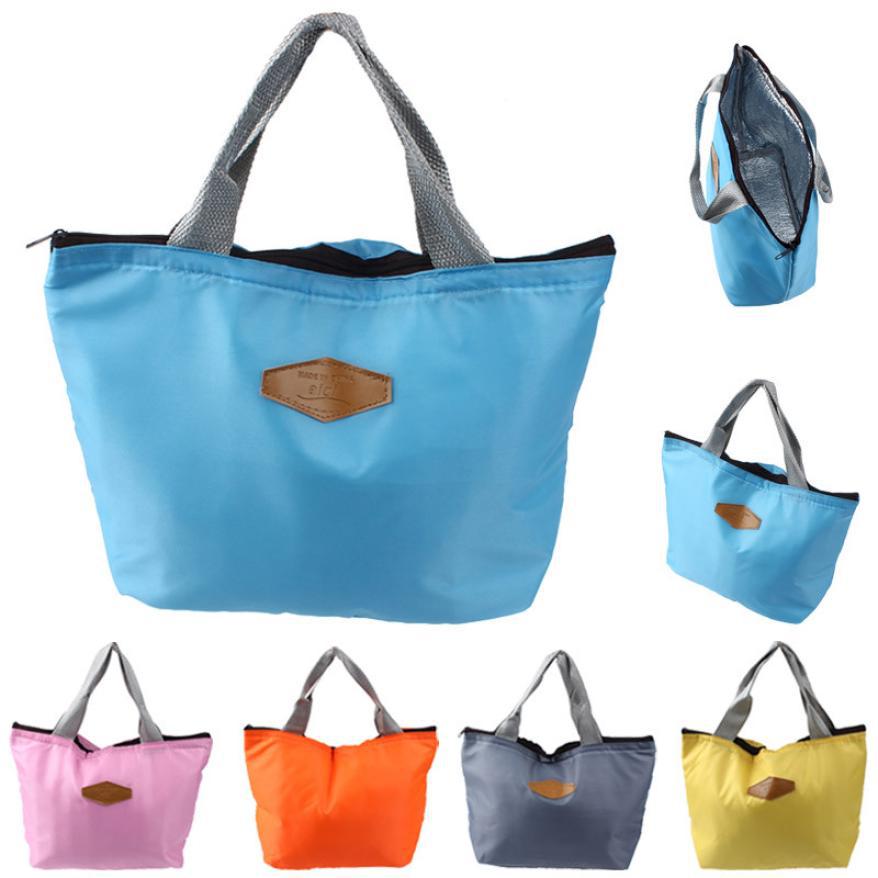 Oxford Wasserdichte Portable Picknick Isoliert Frischhaltedose Tote Große Lunch Bag Lancheira Termica Lunchbox