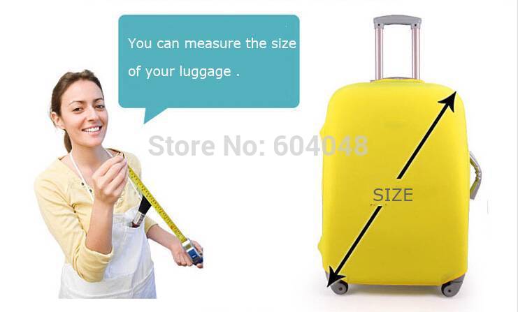 Freies Verschiffen 20 24 28 zoll Reisegepäck Koffer Schutzhülle Elastische staubdichte Abdeckung