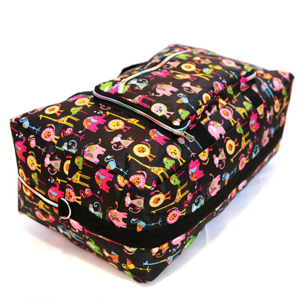 Freies verschiffen kip stil Großer kapazität klappwasserdicht sport fitness Reisetasche portable Damen