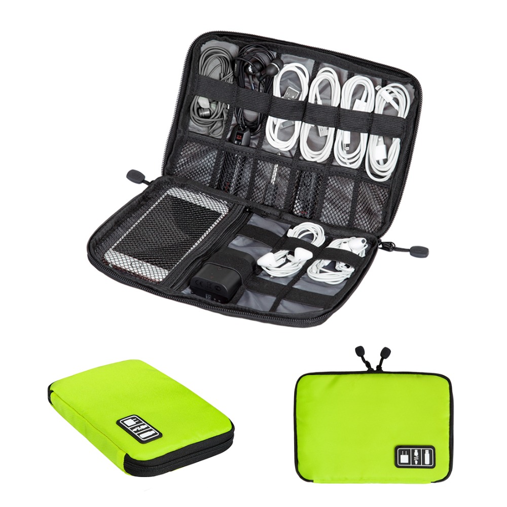 Elektronische Zubehör Veranstalter Tasche für Festplatte Organisatoren für Kopfhörer Kabel USB Stick