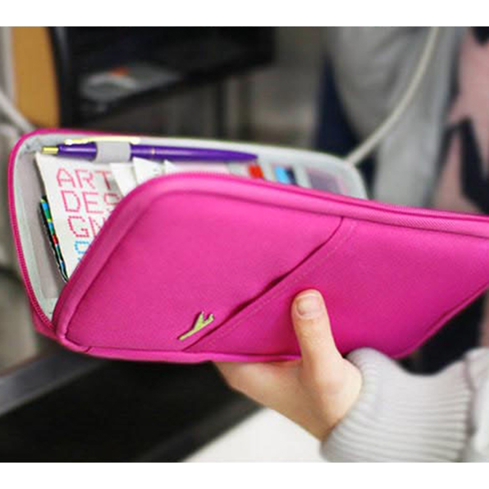 reise Zubehör Taschen Brieftasche Pass Kredit Id karten Tickets Halter Multicolor Geldbörse aufbewahrungstasche