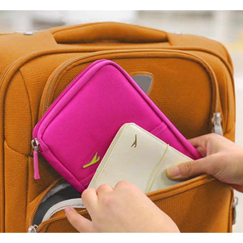 reise Zubehör Taschen Brieftasche Pass Kredit Id karten Tickets Halter Multicolor Geldbörse aufbewahrungstasche