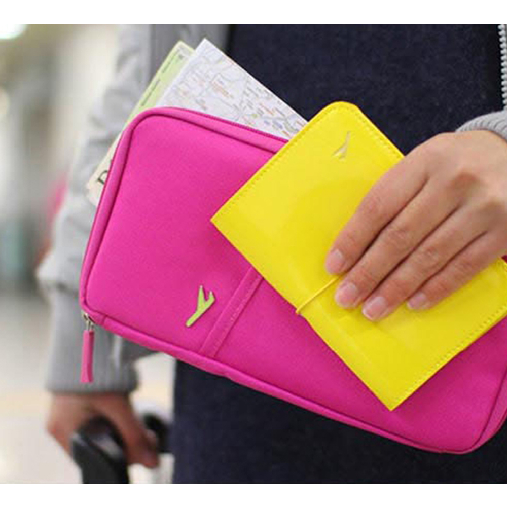 reise Zubehör Taschen Brieftasche Pass Kredit Id karten Tickets Halter Multicolor Geldbörse aufbewahrungstasche