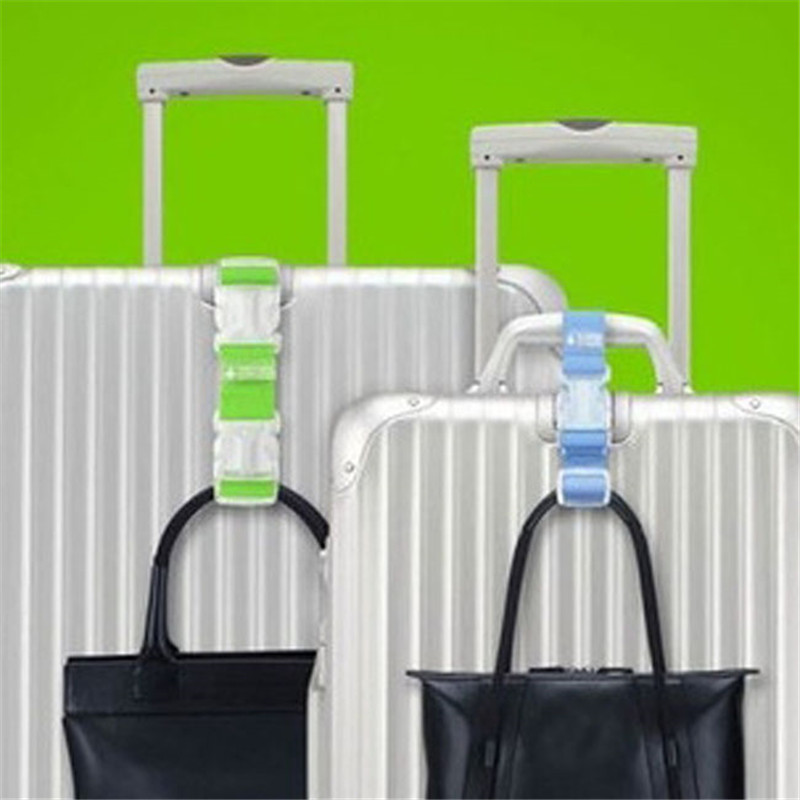 Gepäck Koffer Taschen hängen schnalle Tragbare Reise hängen Gürtel anti verlorene Clip Add a Tasche