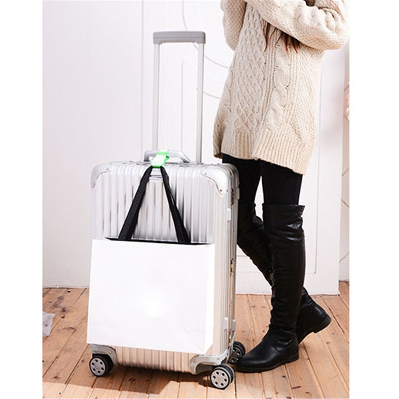 Gepäck Koffer Taschen hängen schnalle Tragbare Reise hängen Gürtel anti verlorene Clip Add a Tasche