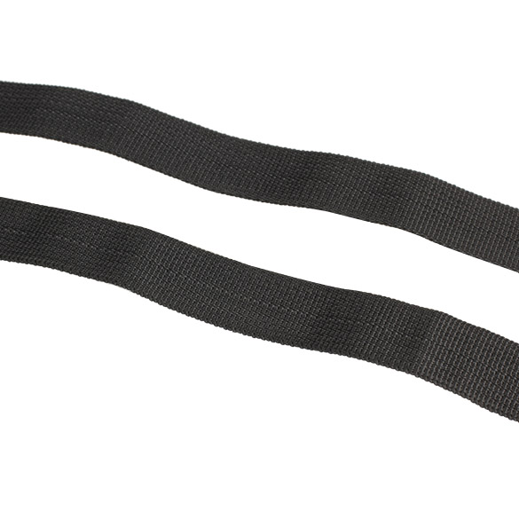 2 stück Schwarz Verstellbare Nylon Reise Camping Gepäck Zelt Binden Band Strap Reise Zubehör