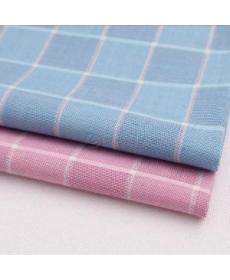 Bamboo fiber woven fabric, woven plaid fabric, bamboo fiber shirt fabric