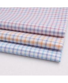 Bamboo fiber woven shirt fabric, bamboo fiber plaid shirt fabric