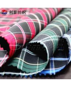 Factory direct sales and ready supply of bamboo fiber plaid shirt cloth, men's casual shorts, Aluo pants clothing fabric