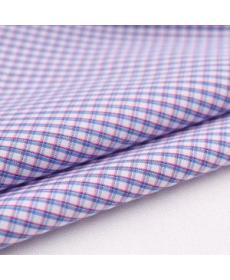 Bamboo fiber woven fabric, plaid woven shirt fabric