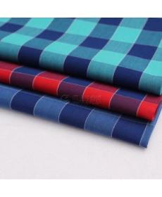 New plaid shirt fabric, bamboo fiber woven fabric, bamboo fiber plaid shirt fabric