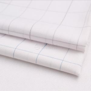 Bamboo fiber woven fabric, plaid shirt fabric