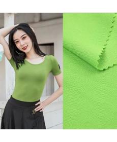 Knitted 40S combed cotton polyester stretch pique mesh school uniform work clothes T-shirt polo shirt fabric in stock