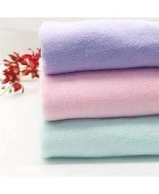 Full polyester low elastic polar fleece dyed fabric multi-color double brush single shake autumn and winter knitted flee