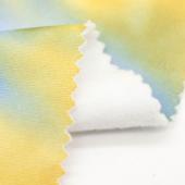 Short fiber reverse wrapping machine single sided polar fleece printing