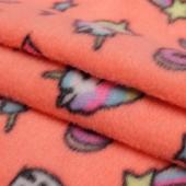 150D knitted polar fleece printed autumn and winter chemical fiber printed jacket fabric