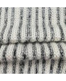 Rabbit fur thick knitted fabric