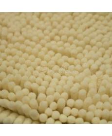 Spot factory direct sales mop velvet knitted polyester beige floor mat fabric