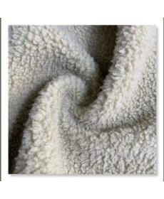 Customized high-quality all-polyester single-sided dyed sherpa clothing blankets are warm and soft