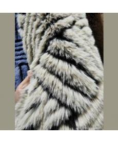 Tuscan longhair jacquard toca fur