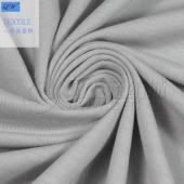 Knitted 40s Cotton Covered Silk Modal European Standard T-shirt Clothing Fabric Light Breathable Women's Shirt Cloth Man