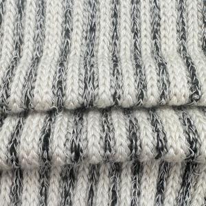 Rabbit fur thick knitted fabric