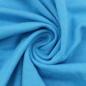 Ready supply 220g rayon jersey knitted fabric clothing fabric sample