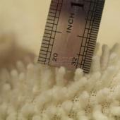 Shaoxing wholesale knitted cotton beige fine mop velvet home textile cleaning supplies fabric