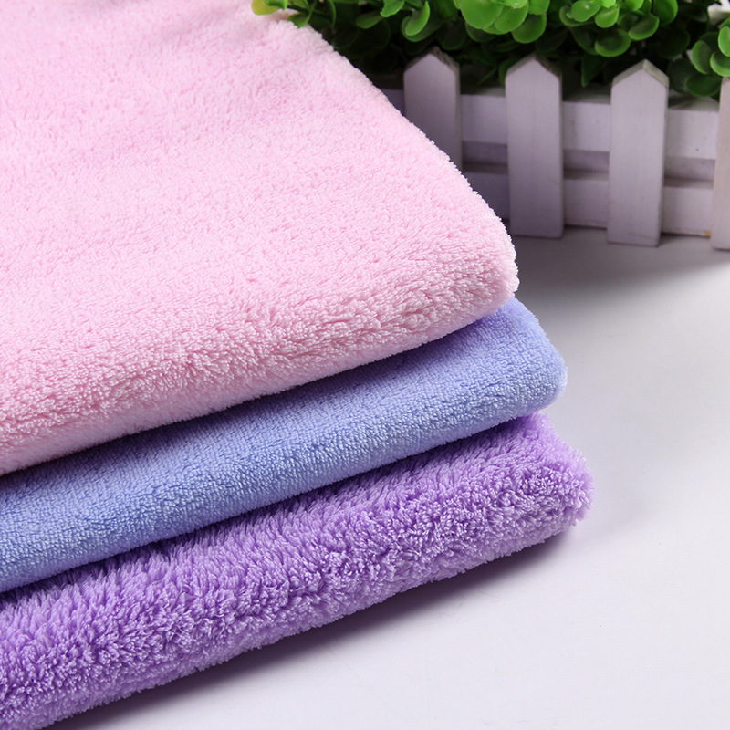 Moisture-wicking coral velvet, bathrobe coral velvet, coral velvet car cleaning cloth, manufacturer wholesale--Global Te