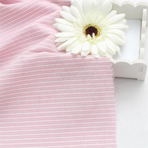 NTR polyester, nylon and viscose micro-elastic breathable imitation linen strip spring and summer fashion fabric