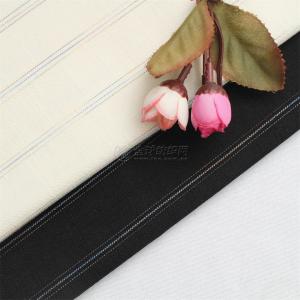 NTR polyester nylon viscose elastic breathable imitation linen strip autumn and winter fashion pants fabric